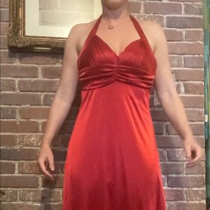 Red Ballgown Dress